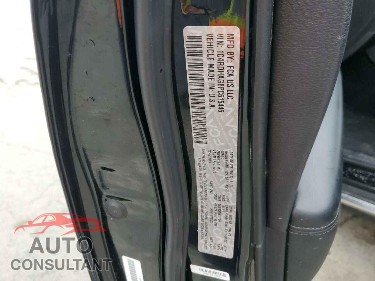 DODGE DURANGO 2023 - 1C4RDHAG8PC616446