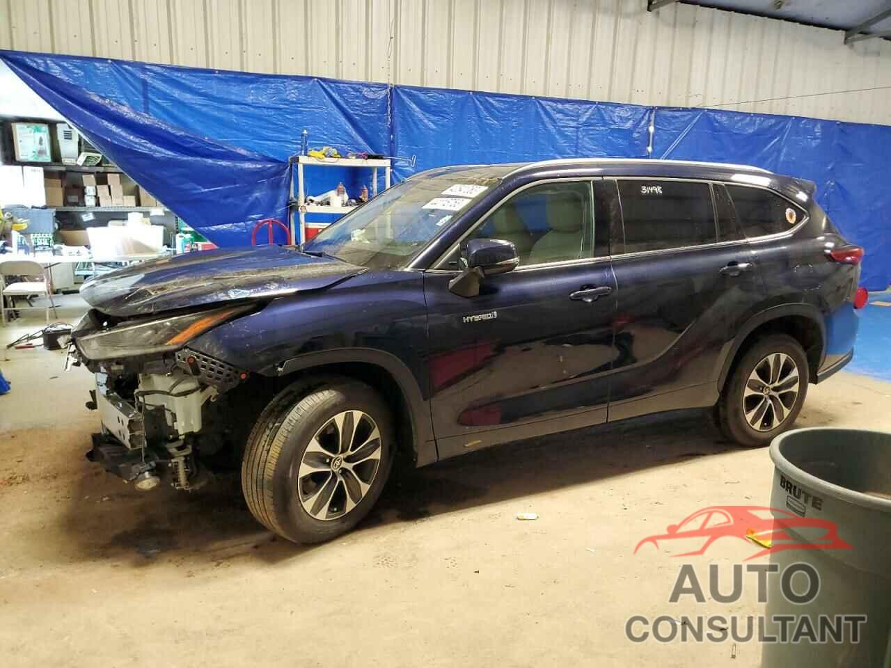 TOYOTA HIGHLANDER 2021 - 5TDGARAH8MS506702