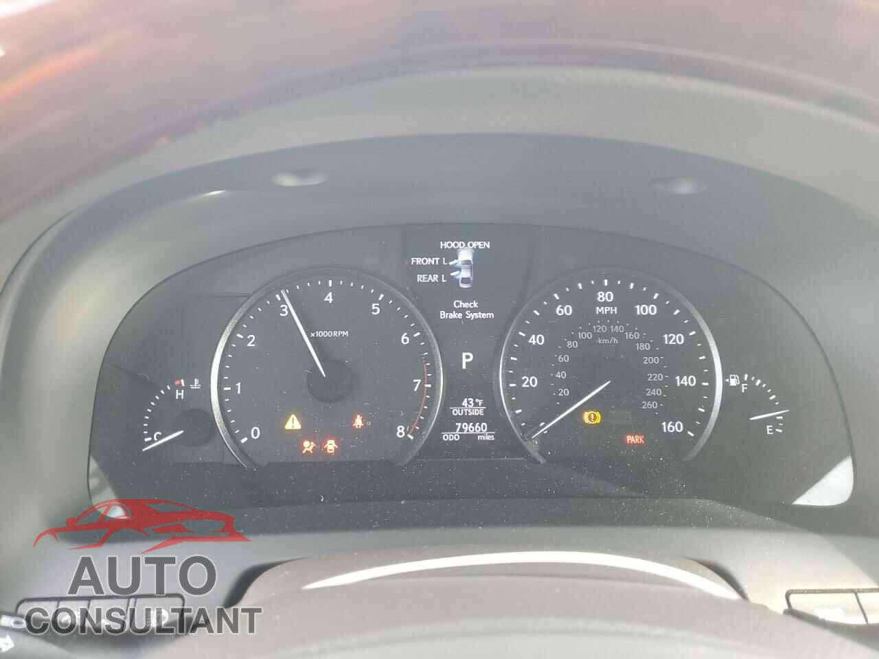 LEXUS LS460 2013 - JTHBL5EF1D5122111