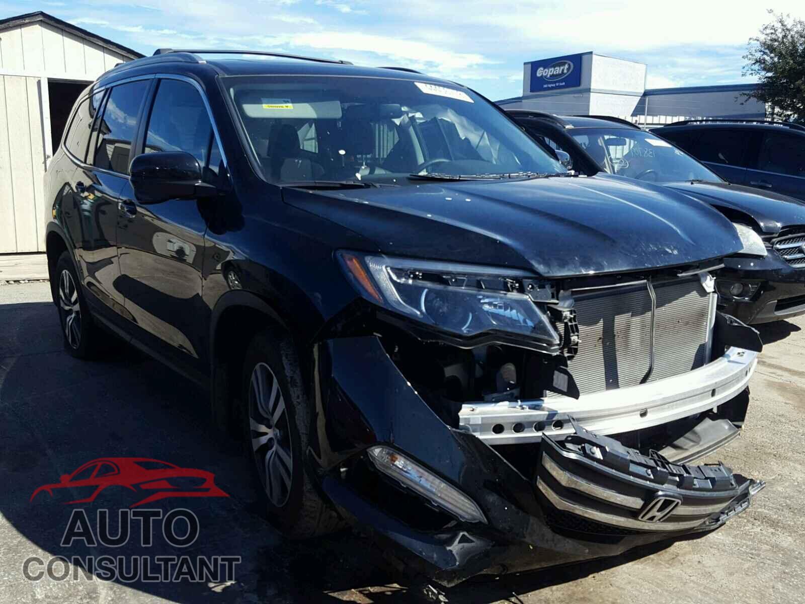 HONDA PILOT EXL 2017 - 5FNYF6H55HB051396