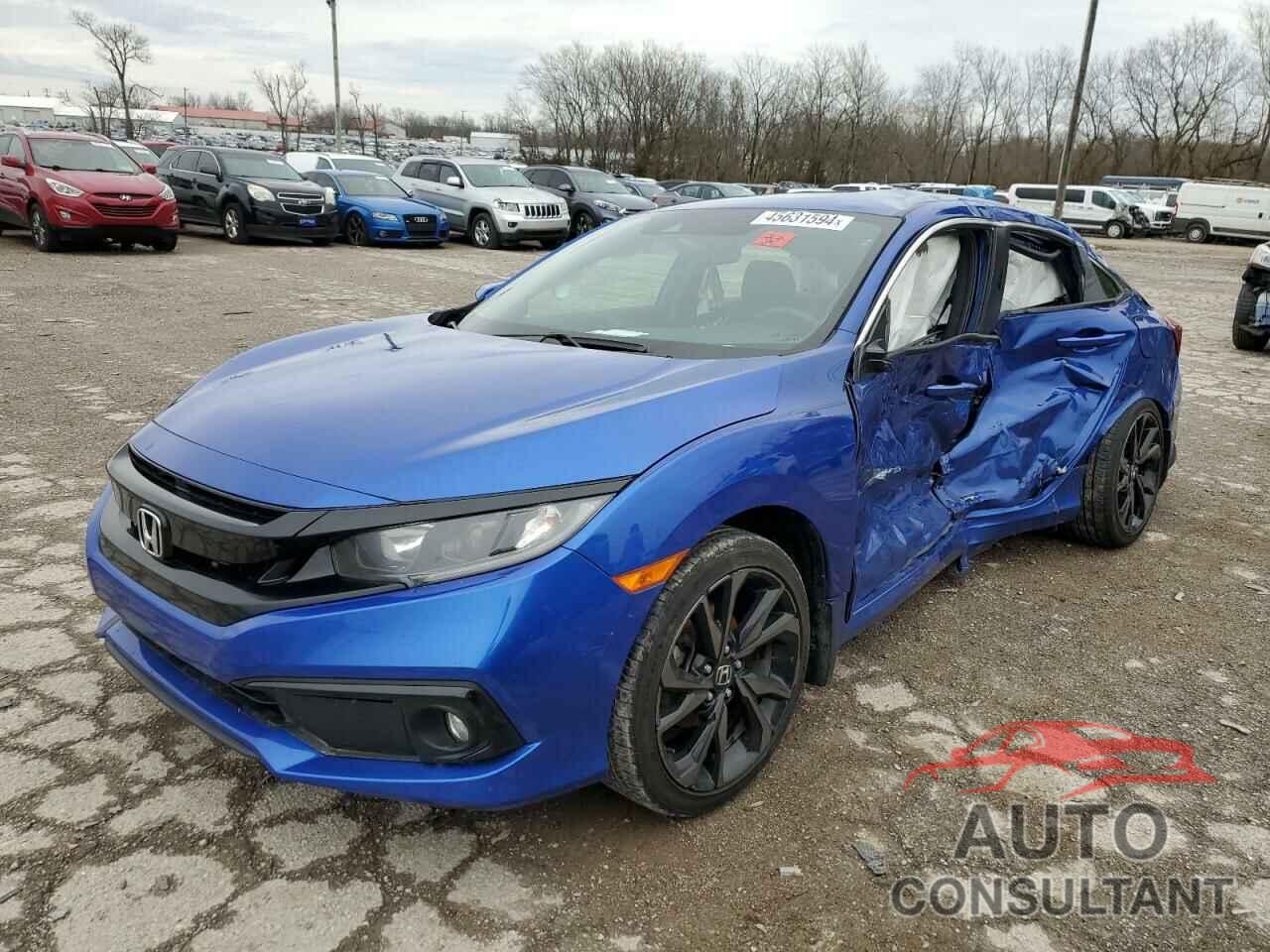 HONDA CIVIC 2020 - 19XFC2F89LE030409