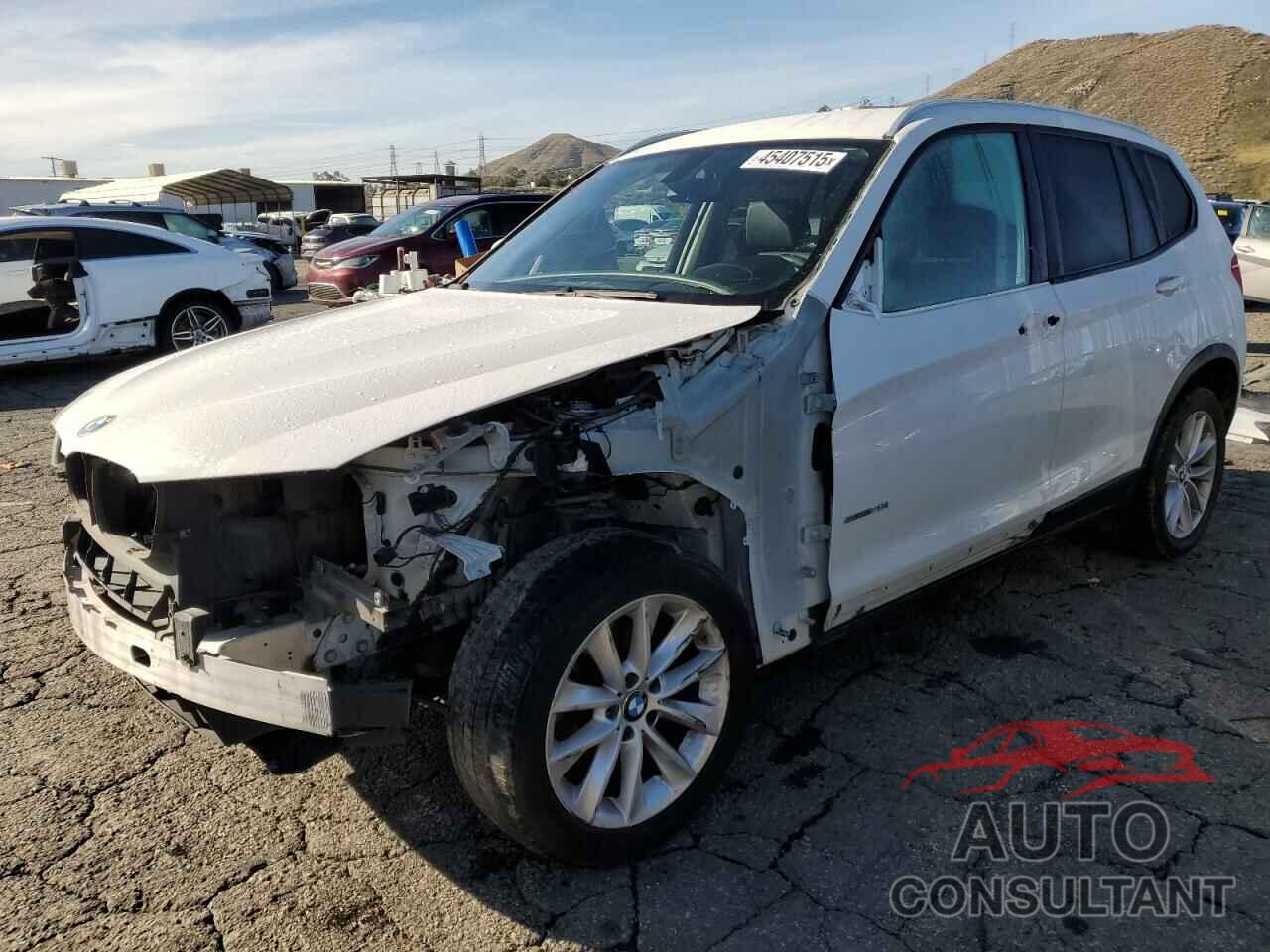 BMW X3 2017 - 5UXWZ7C59H0U47419