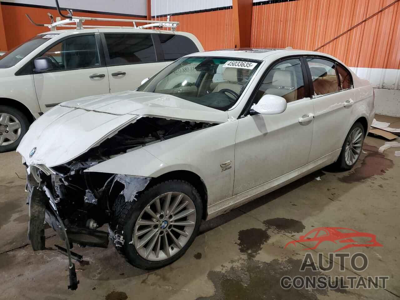 BMW 3 SERIES 2010 - WBAPK7C50AA460115