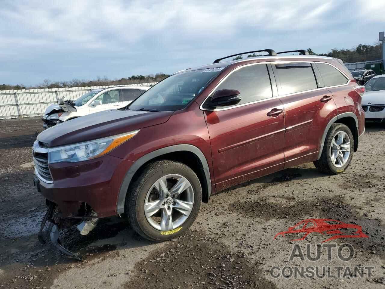 TOYOTA HIGHLANDER 2016 - 5TDDKRFH7GS278141