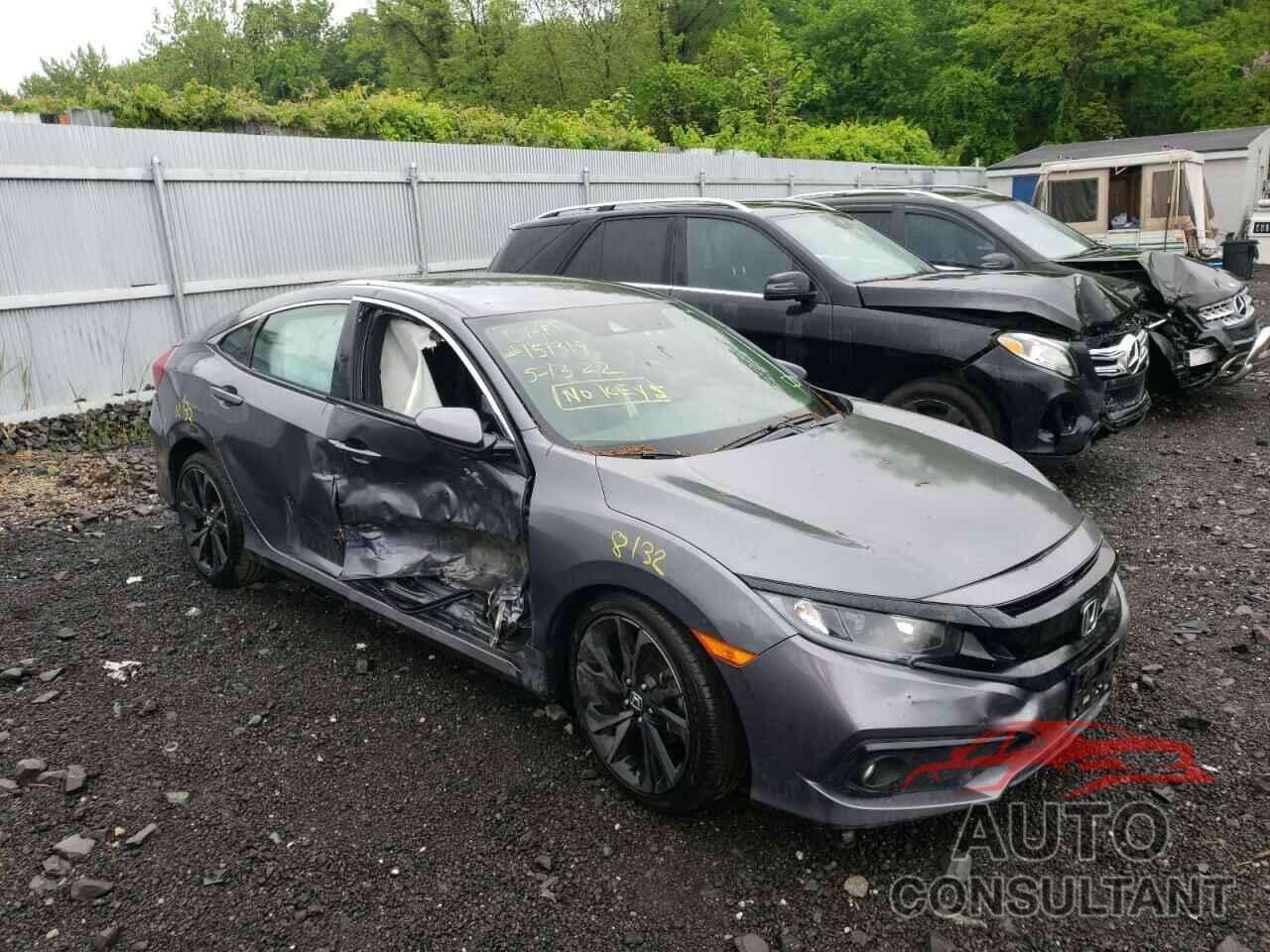 HONDA CIVIC 2020 - 2HGFC2F88LH563244