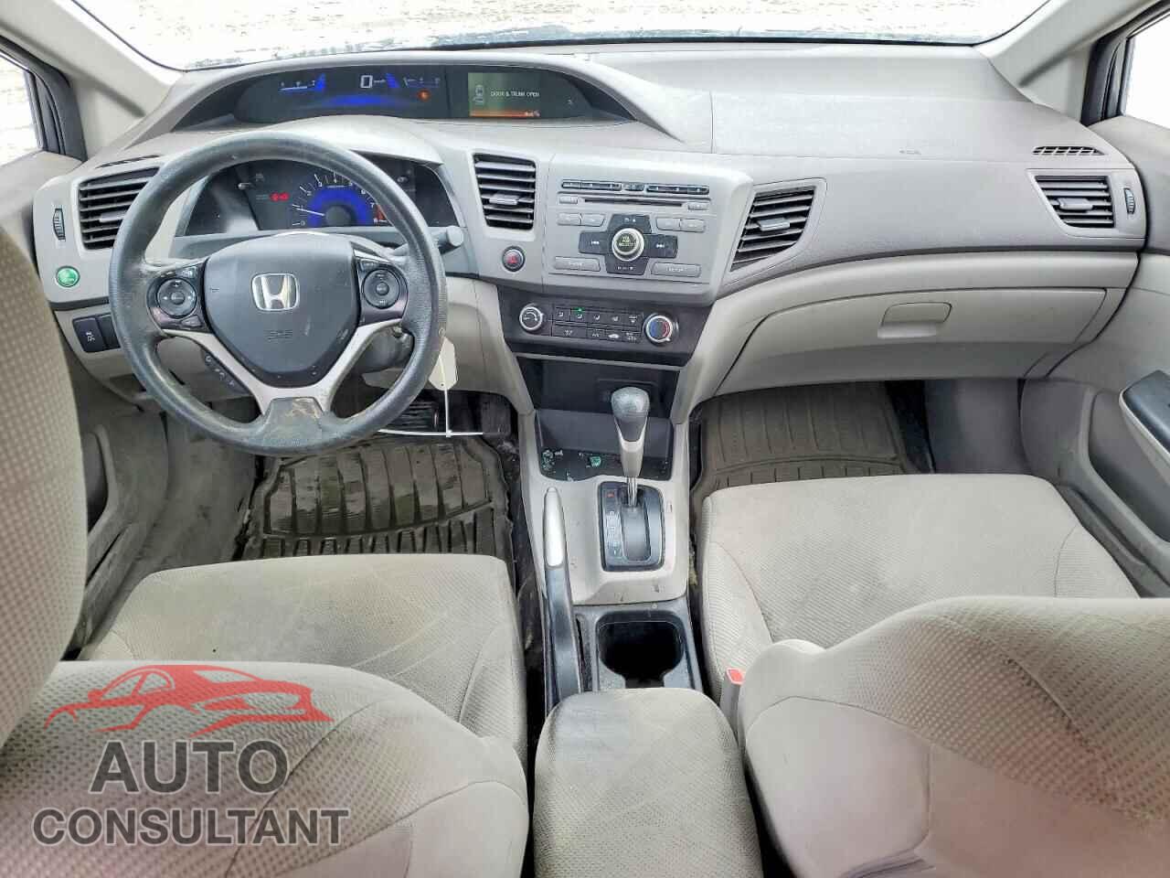 HONDA CIVIC 2012 - 2HGFB2F40CH121865