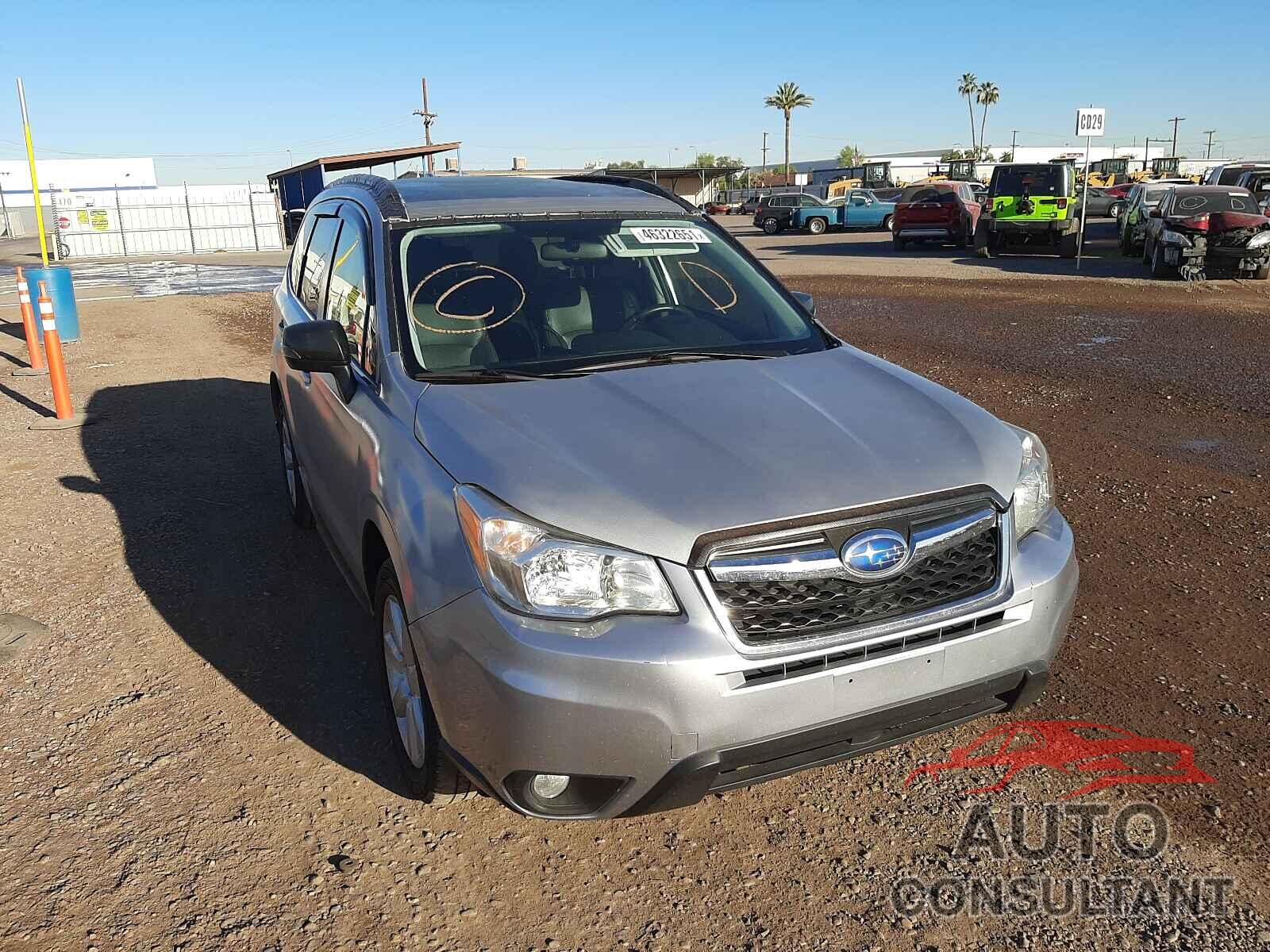 SUBARU FORESTER 2016 - JF2SJAKC3GH543777