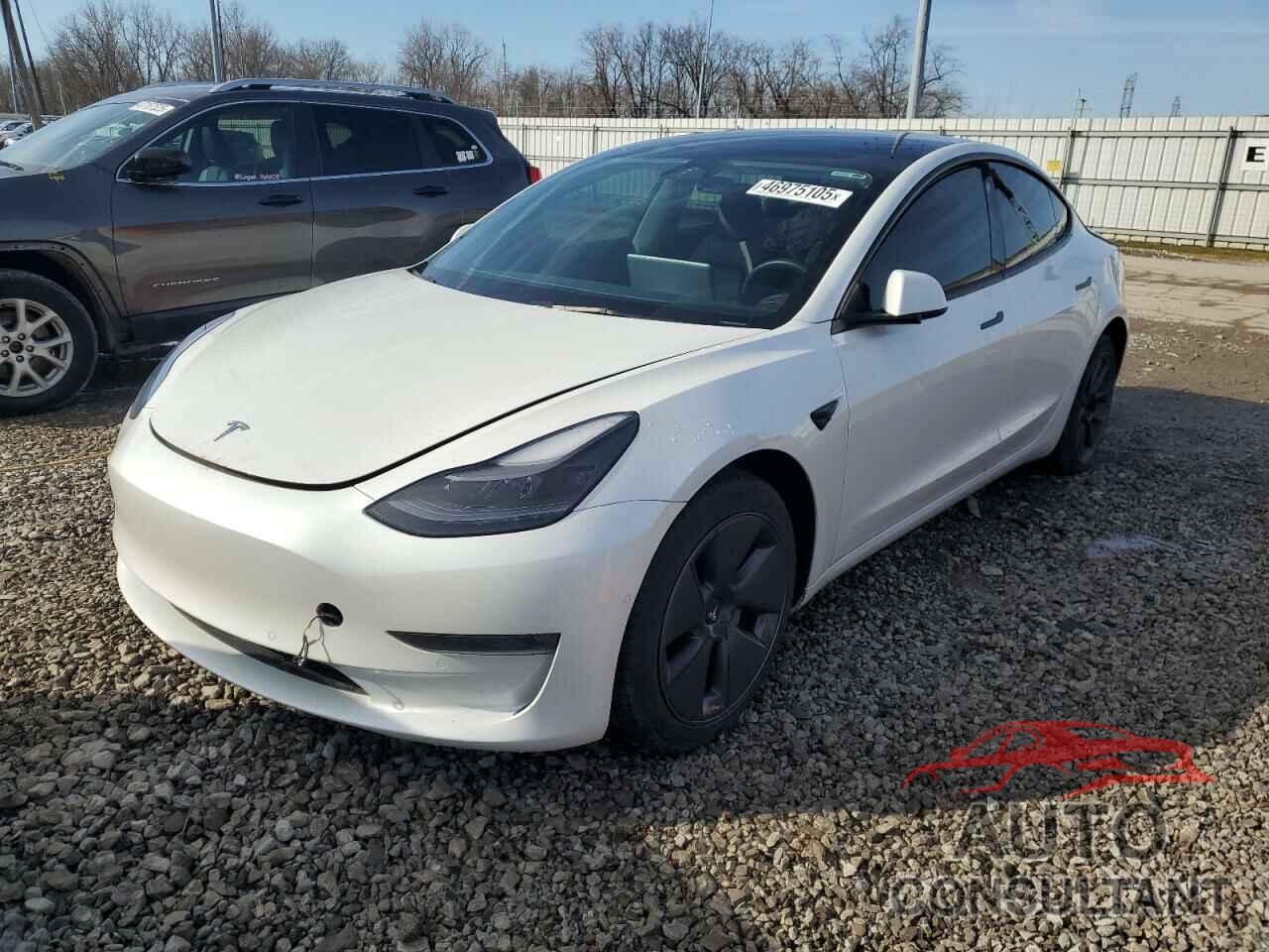TESLA MODEL 3 2022 - 5YJ3E1EB5NF257257