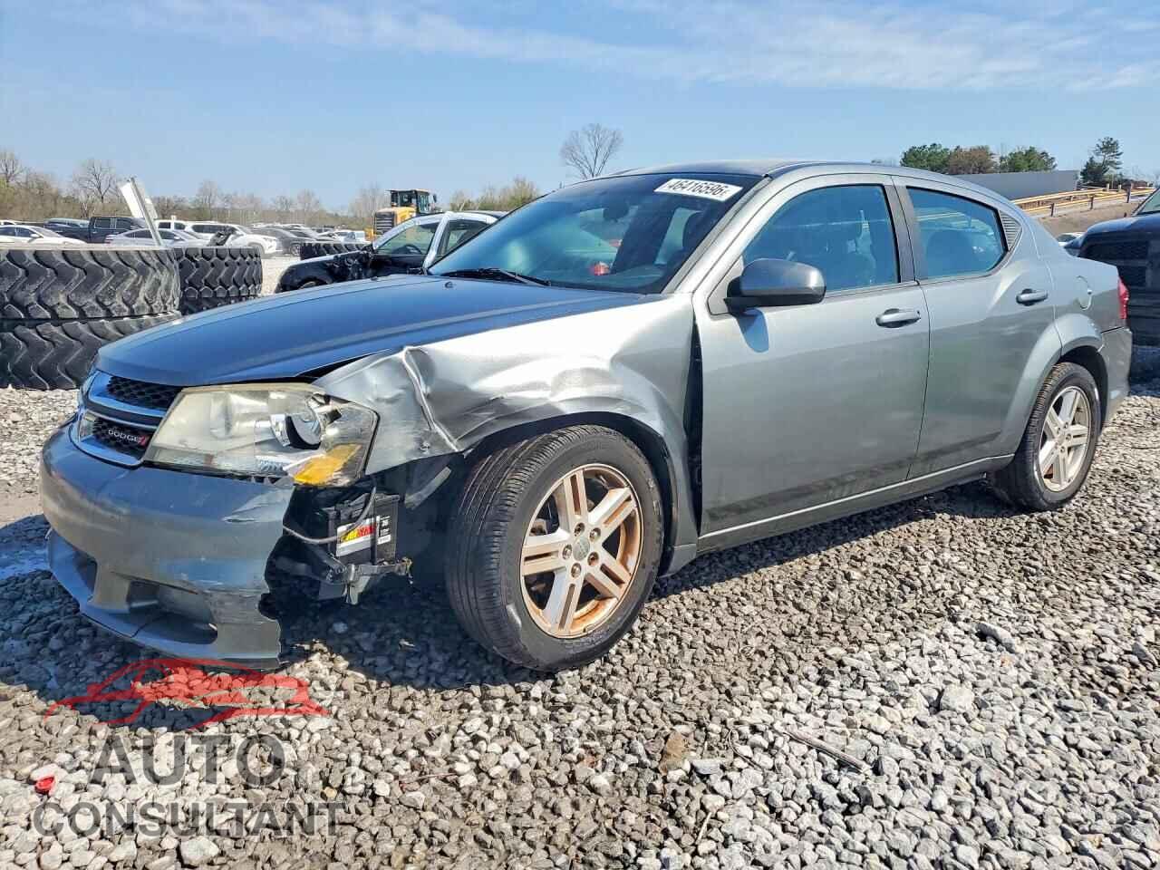 DODGE AVENGER 2012 - 1C3CDZCB9CN193165