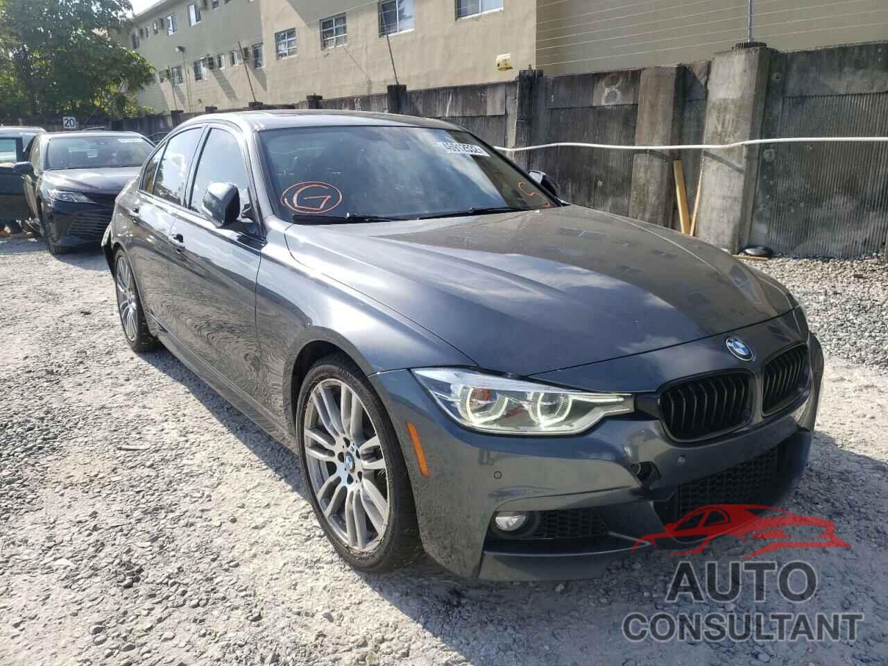 BMW 3 SERIES 2017 - WBA8B3G31HNU35779