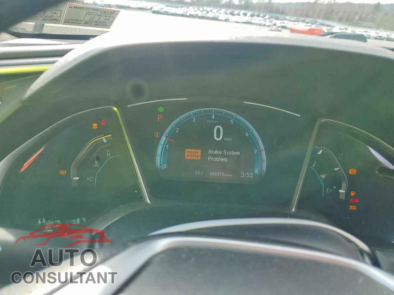 HONDA CIVIC 2017 - 19XFC2F73HE226537