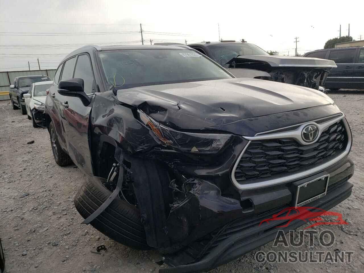 TOYOTA HIGHLANDER 2021 - 5TDGZRAH8MS082205