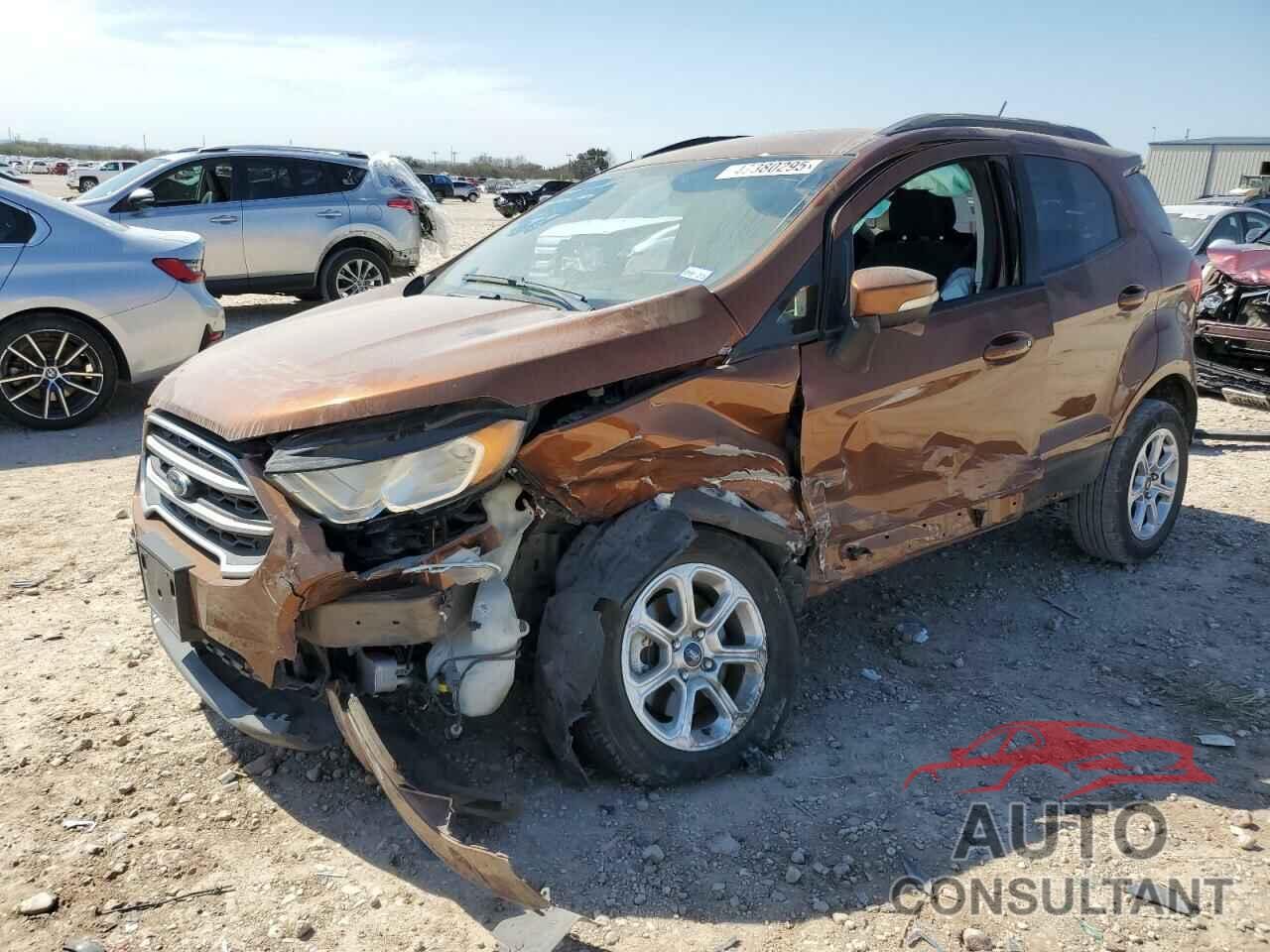 FORD ECOSPORT 2019 - MAJ3S2GE2KC307245