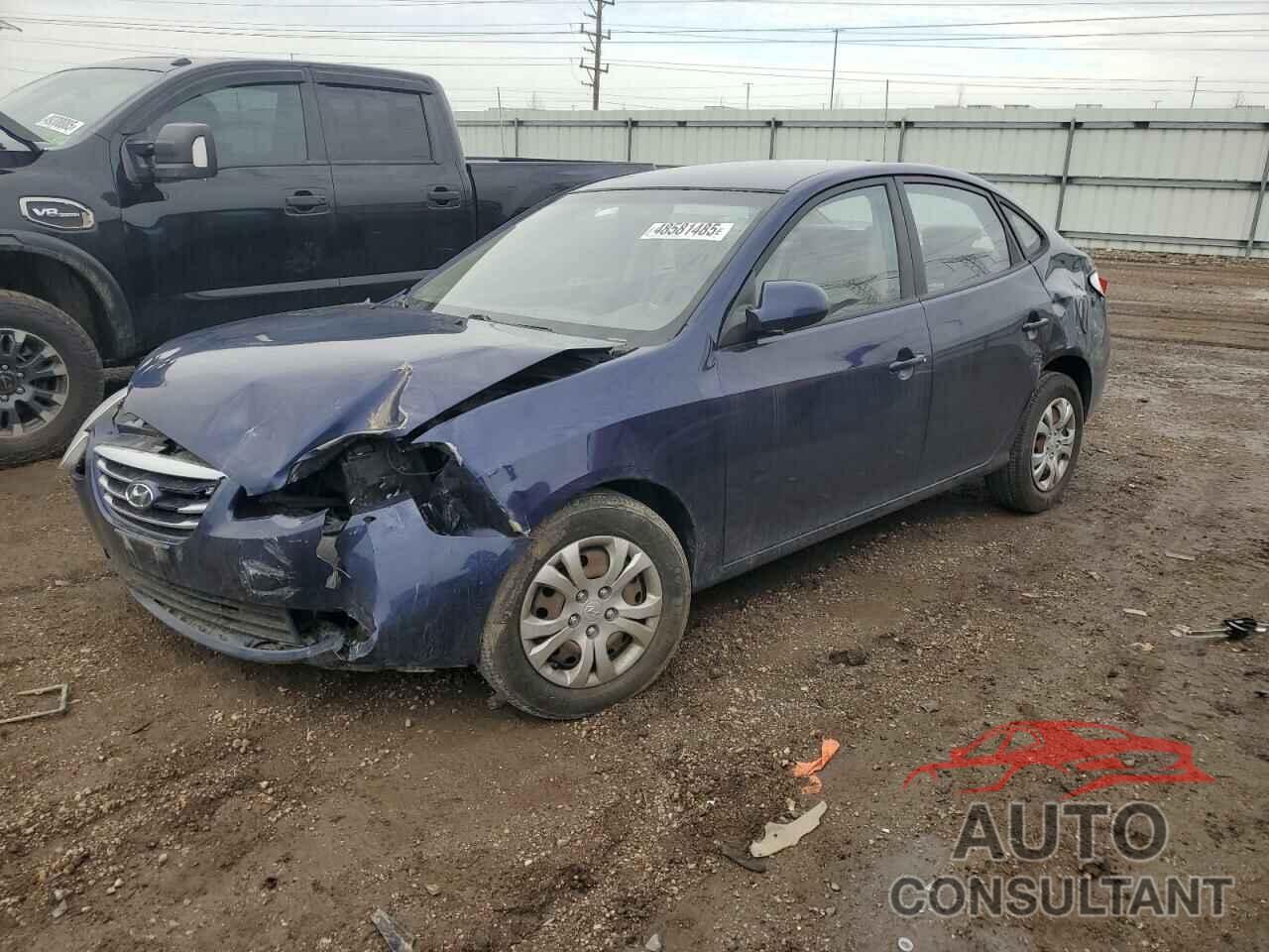 HYUNDAI ELANTRA 2010 - KMHDU4AD9AU038038