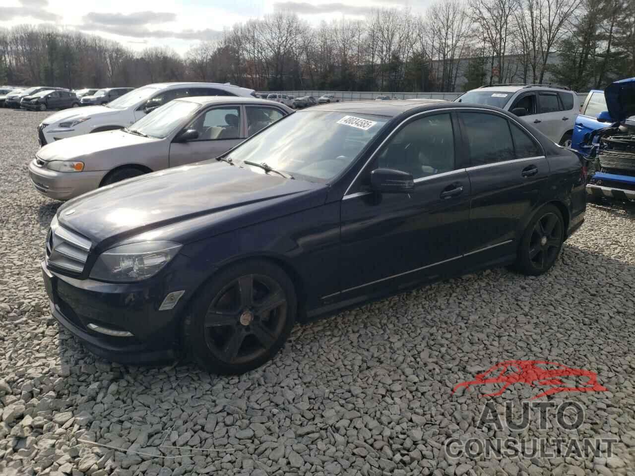 MERCEDES-BENZ C-CLASS 2011 - WDDGF8BB4BR145315