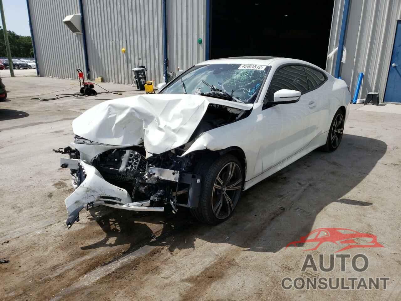 BMW 4 SERIES 2021 - WBA53AP01MCG38304