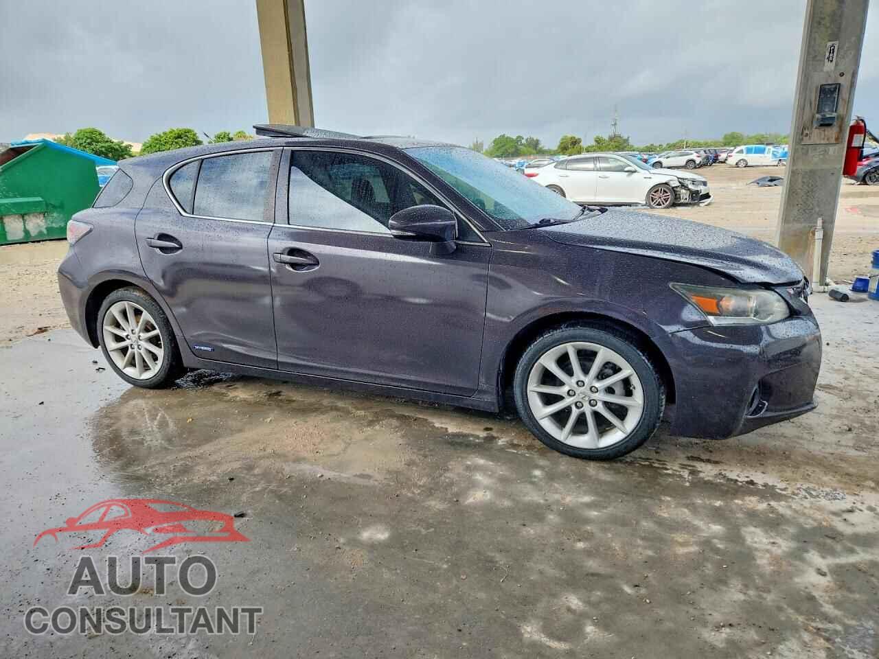 LEXUS CT 200 2012 - JTHKD5BH8C2080863