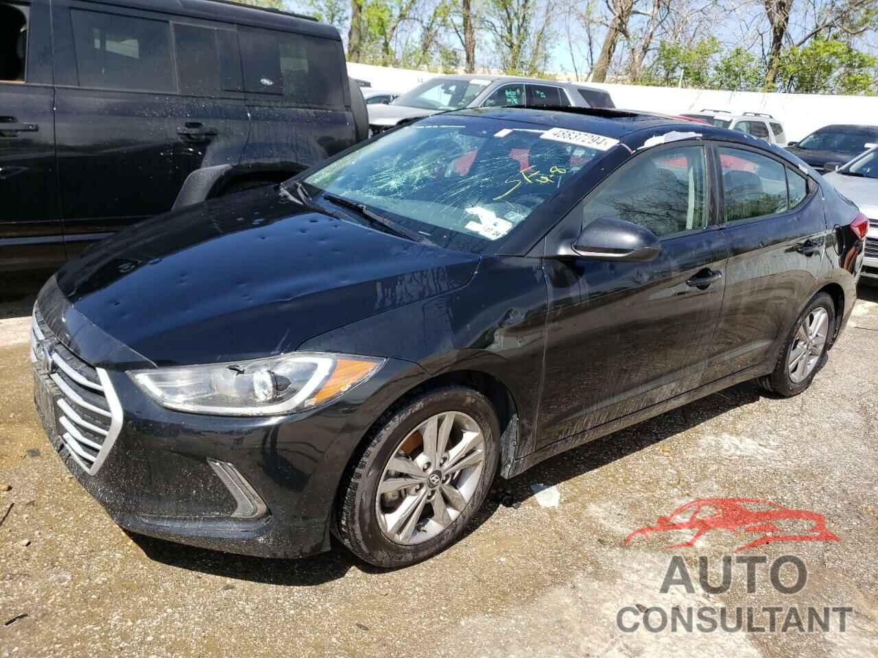 HYUNDAI ELANTRA 2017 - KMHD84LFXHU240805