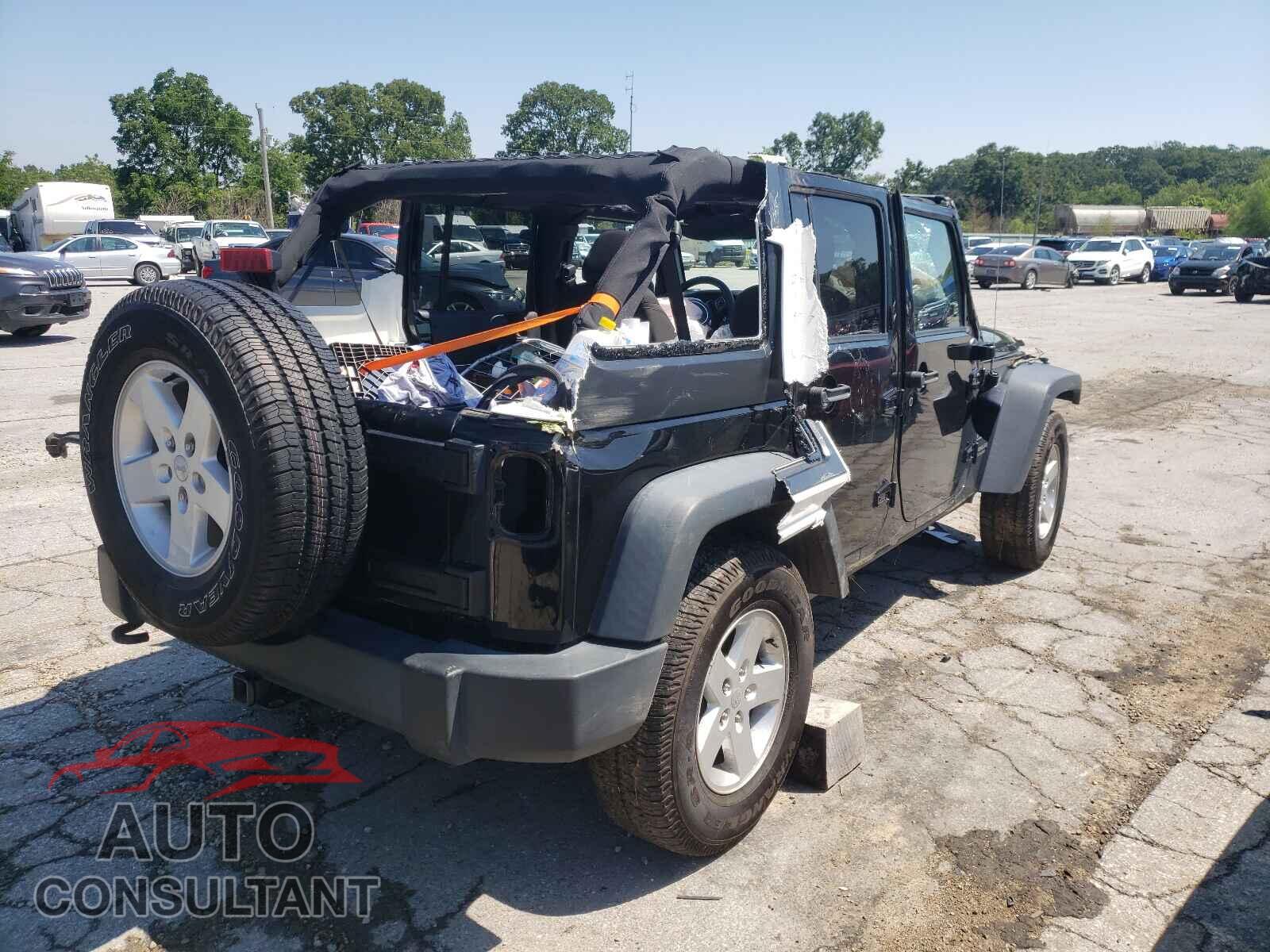 JEEP WRANGLER 2017 - 1C4BJWDG9HL696593
