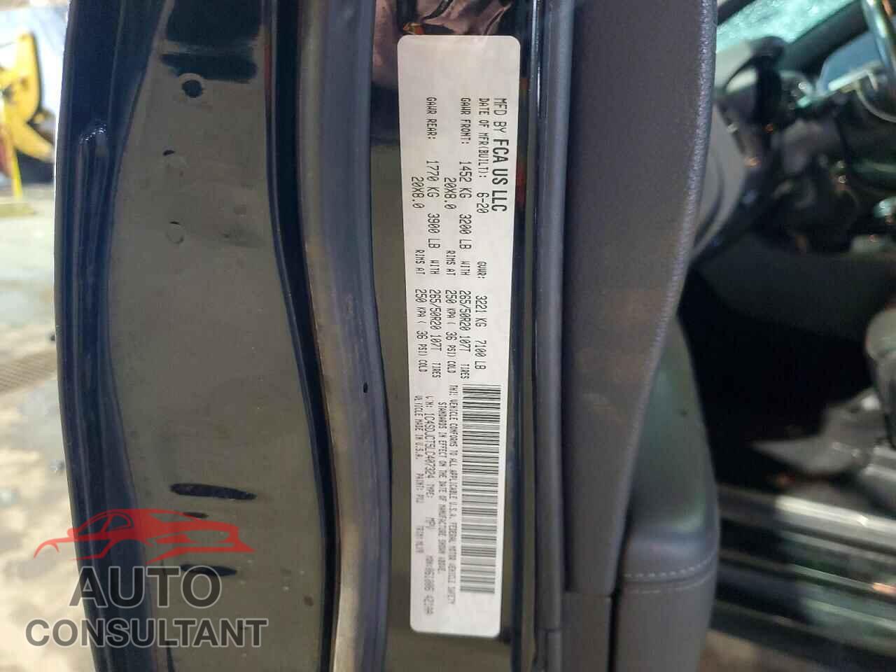 DODGE DURANGO 2020 - 1C4SDJCT5LC407324