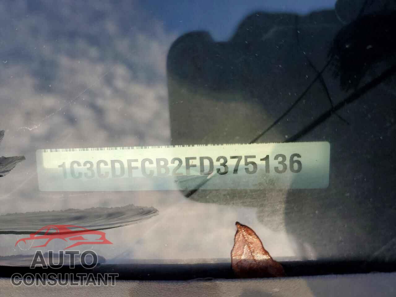 DODGE DART 2015 - 1C3CDFCB2FD375136
