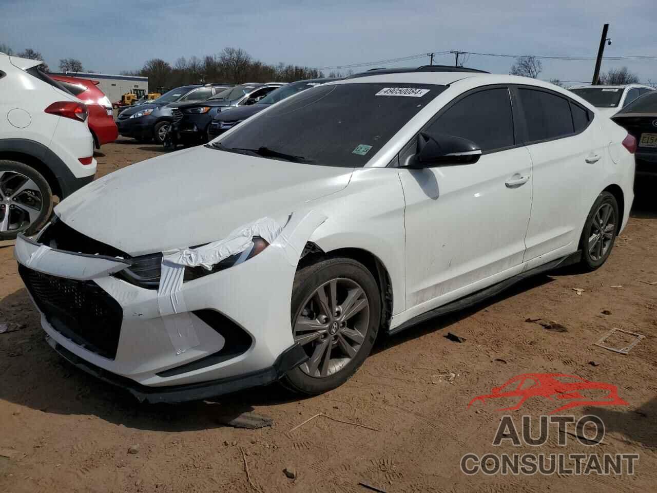 HYUNDAI ELANTRA 2018 - 5NPD84LF4JH304292