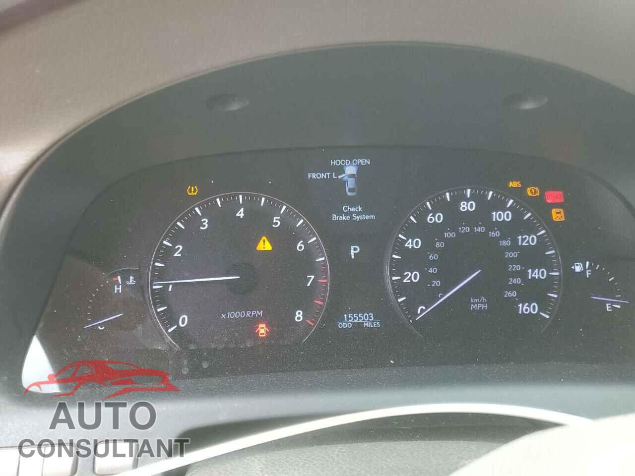 LEXUS LS460 2011 - JTHBL5EF1B5104611