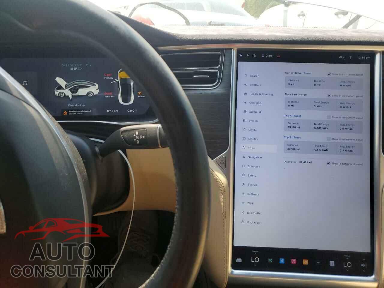 TESLA MODEL S 2015 - 5YJSA1E25FF108341