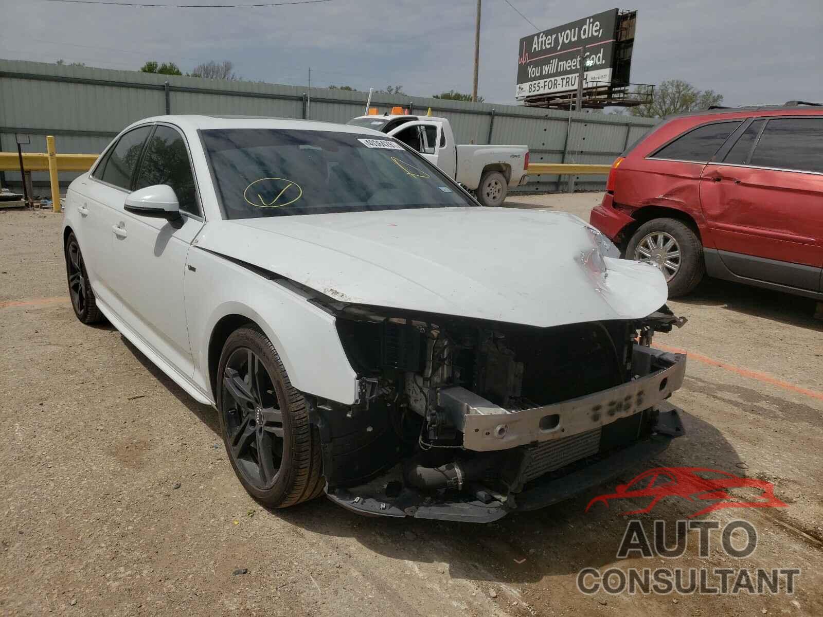 AUDI A4 2017 - WAULNAF41HN013768