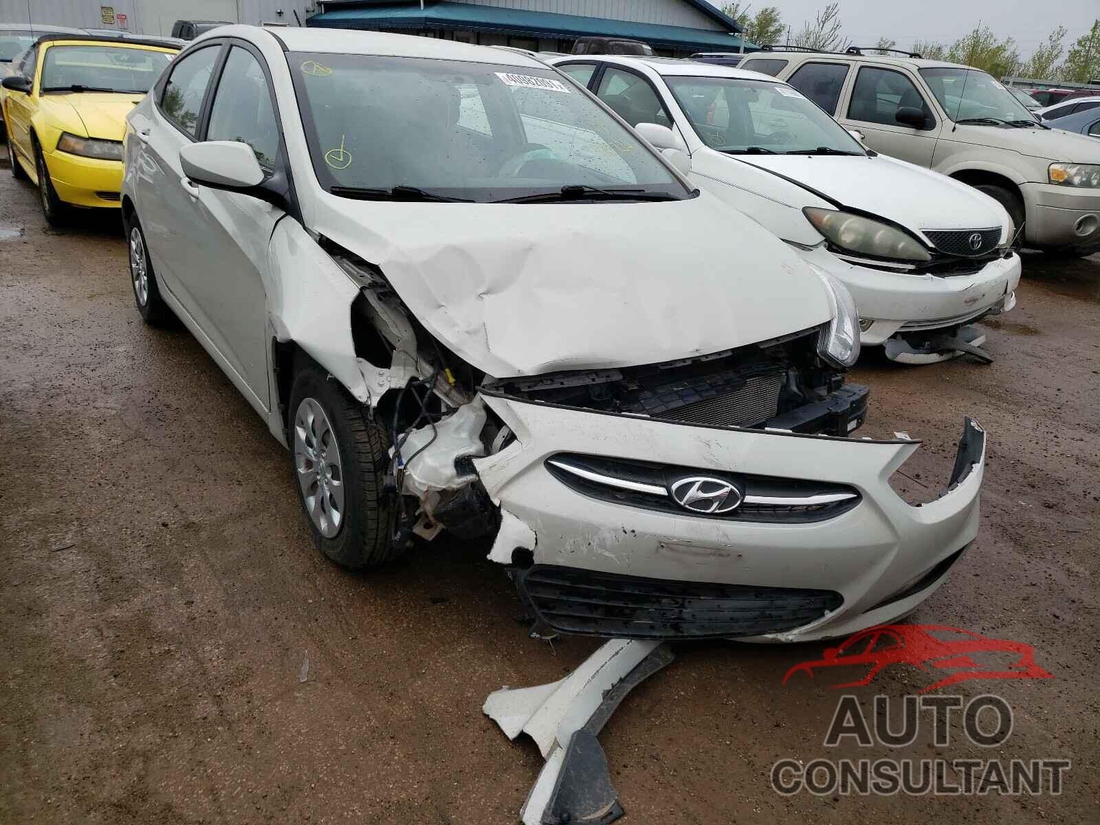 HYUNDAI ACCENT 2016 - KMHCT4AEXGU981734