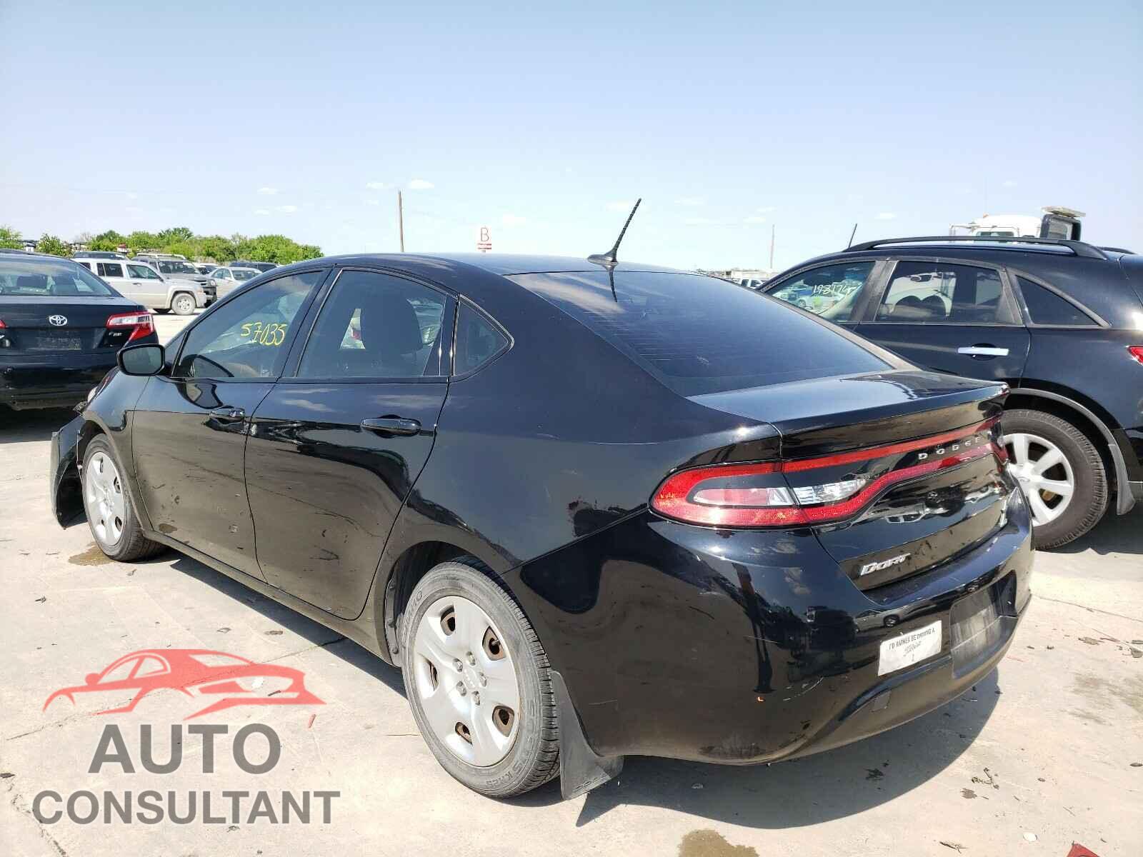 DODGE DART 2016 - 1C3CDFAA4GD644233
