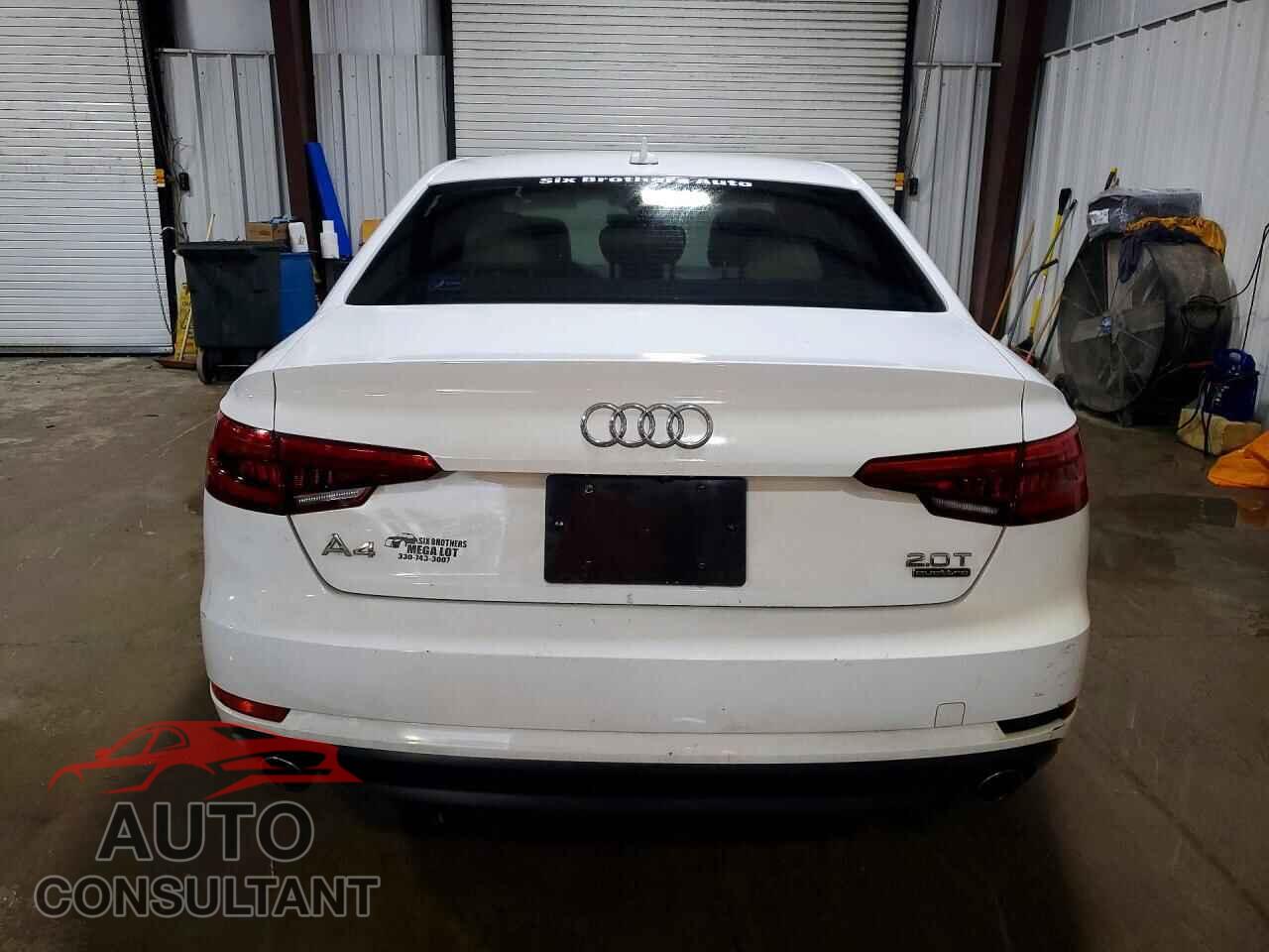 AUDI A4 2017 - WAUANAF49HN051630