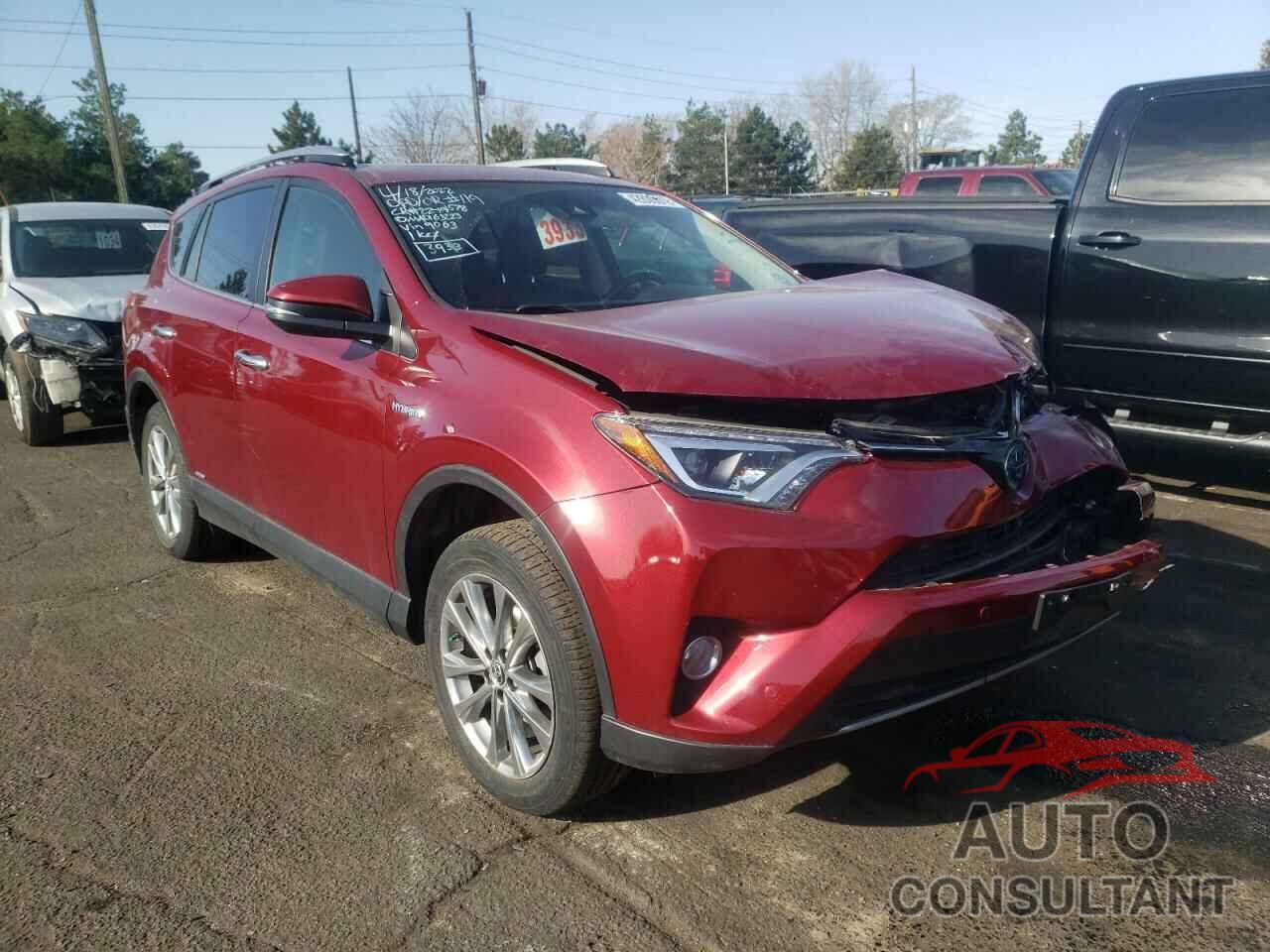 TOYOTA RAV4 2018 - JTMDJREV9JD169063