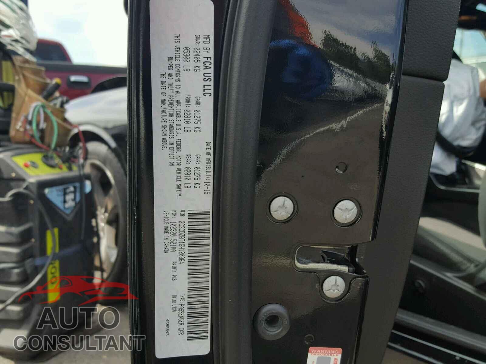 DODGE CHALLENGER 2016 - 2C3CDZBT1GH120364