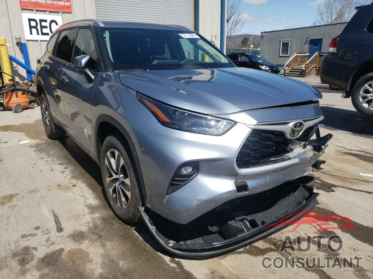 TOYOTA HIGHLANDER 2022 - 5TDGZRAHXNS099931