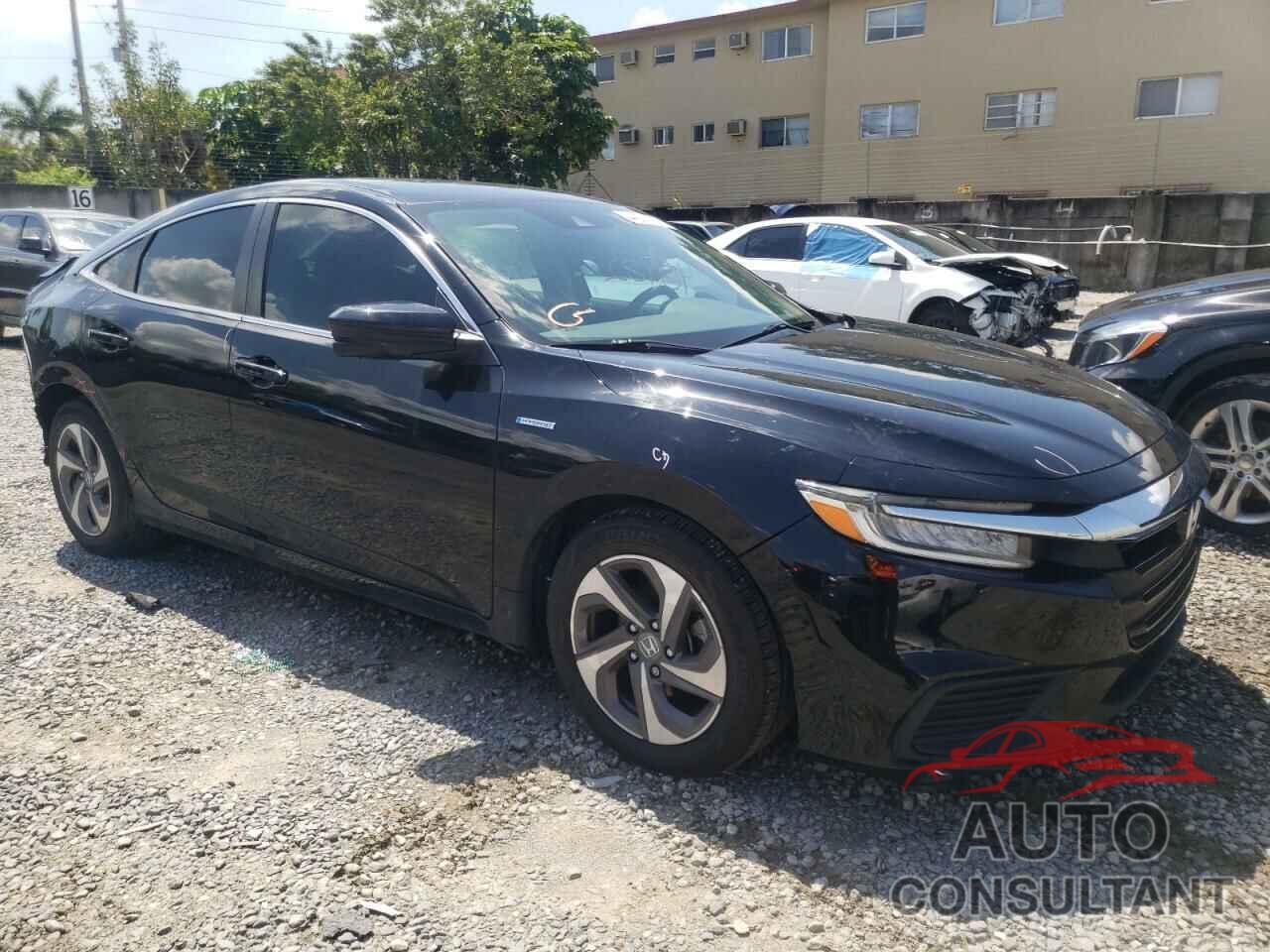 HONDA INSIGHT 2019 - 19XZE4F58KE025502