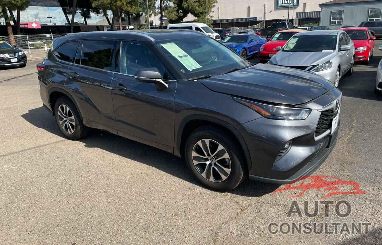 TOYOTA HIGHLANDER 2022 - 5TDGZRAH7NS544271