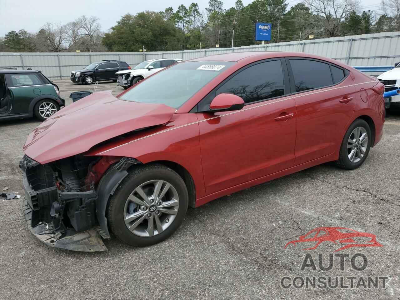 HYUNDAI ELANTRA 2017 - KMHD84LF2HU401647