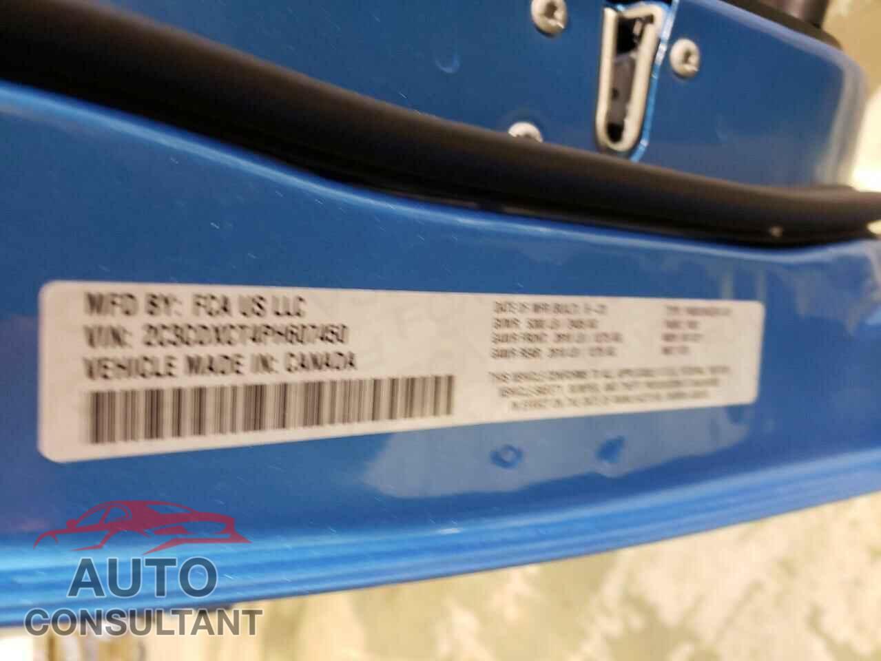 DODGE CHARGER 2023 - 2C3CDXCT4PH607450