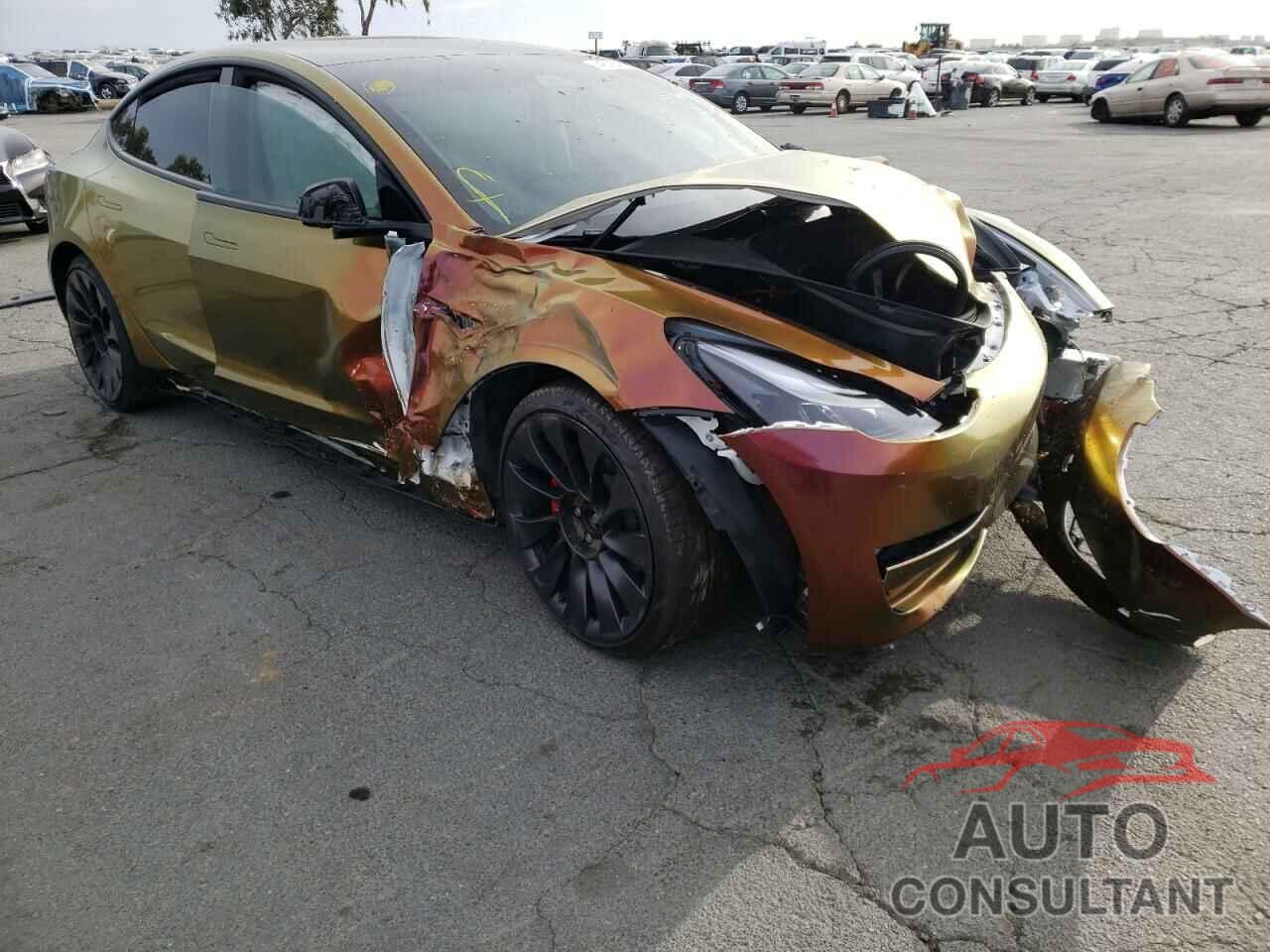 TESLA MODEL 3 2021 - 5YJ3E1EC4MF870543