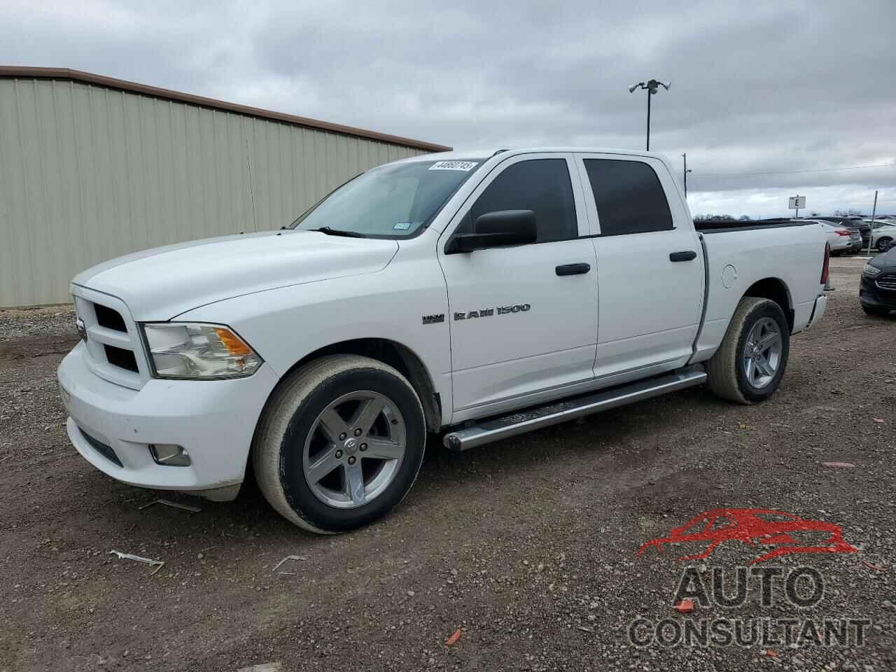 DODGE RAM 1500 2012 - 1C6RD6KT6CS333373