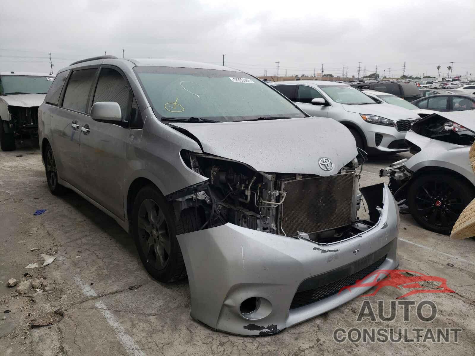 TOYOTA SIENNA 2017 - 5TDXZ3DC6HS789287