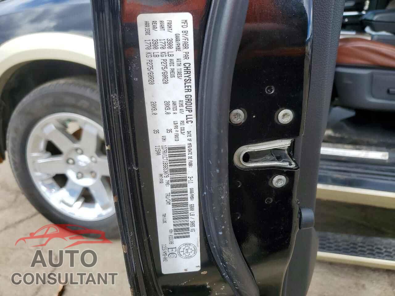 DODGE RAM 1500 2011 - 1D7RV1CT1BS653079