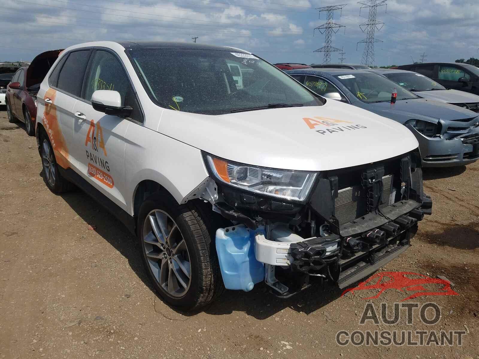 FORD EDGE 2017 - 2FMPK4K81HBB45542