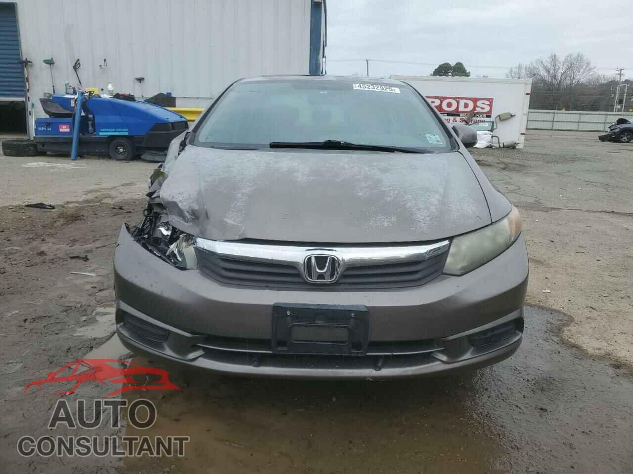 HONDA CIVIC 2012 - 2HGFB2F86CH591837
