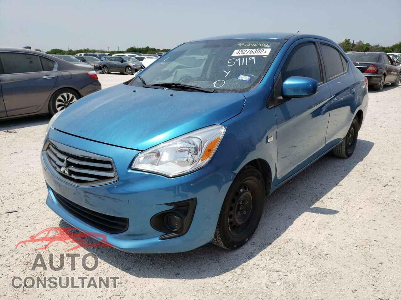 MITSUBISHI MIRAGE 2017 - ML32F3FJ9HHF16840