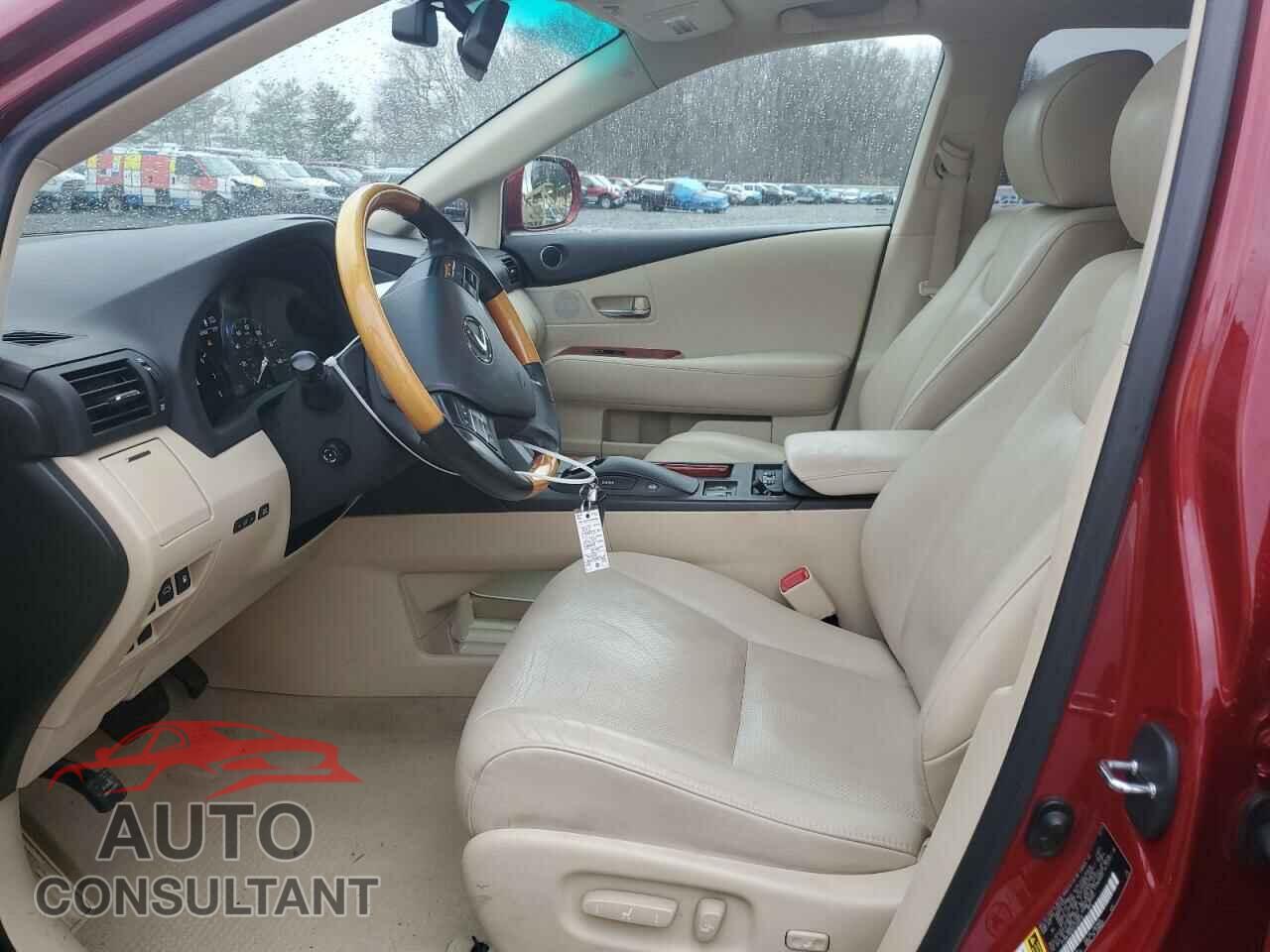 LEXUS RX350 2012 - 2T2BK1BA0CC126623
