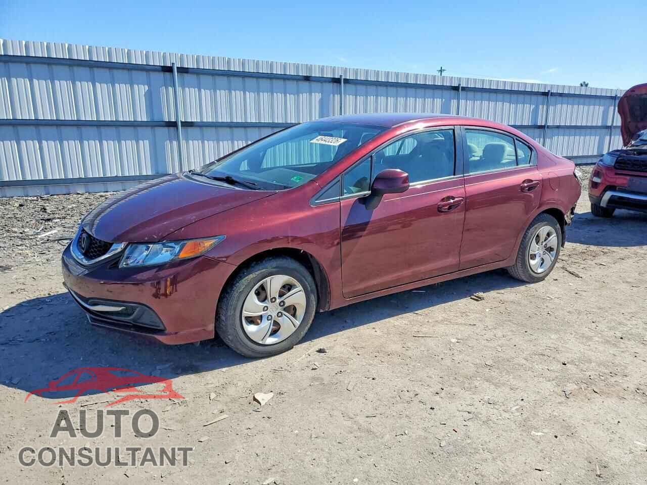 HONDA CIVIC 2013 - 2HGFB2F52DH585024