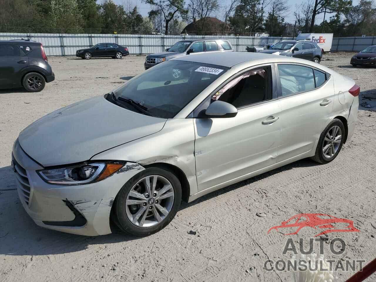 HYUNDAI ELANTRA 2017 - KMHD84LF5HU400959