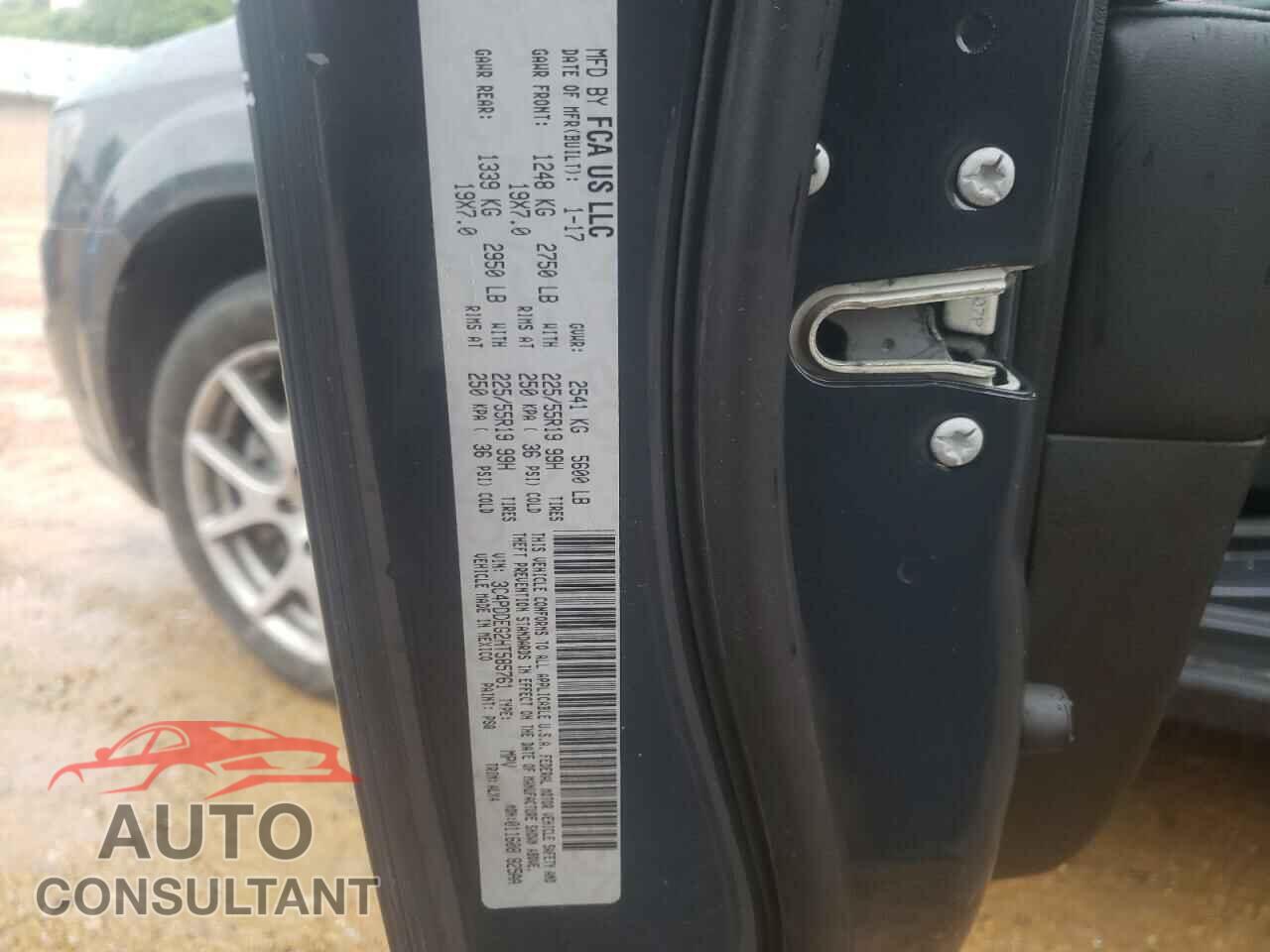 DODGE JOURNEY 2017 - 3C4PDDEG2HT585761